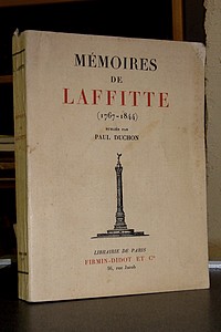 Mémoires de Laffitte (1767-1844)