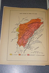 Petite Géographie des départements du Doubs et du Jura