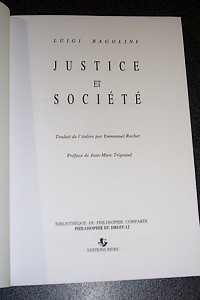 Justice et société