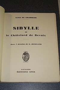 Sibylle ou le Châtelard de Bevaix