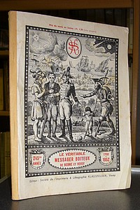 Le Véritable Messager Boiteux de Berne et Vevey, pour l'An de grâce 1952. Almanach historique. - 