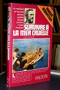 livre ancien - Survivre à la mer cruelle - Dougal Robertson