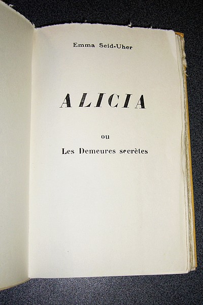 Alicia ou Les Demeures secrètes