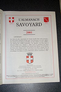 Almanach du Savoyard (Vieux Savoyard) - 56ème année - 2001