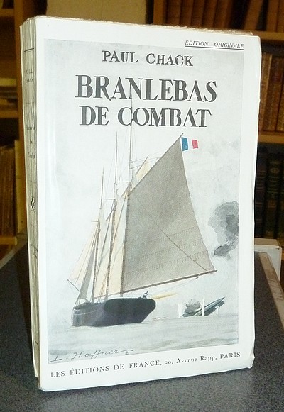 livre ancien - Branlebas de combat (Édition originale avec hommage signé par l'auteur) - Chack, Paul