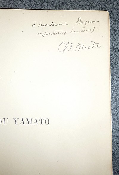 L'art du Yamato (Hommage signé de l'auteur)