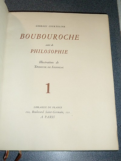 Oeuvres complètes illustrées (10 volumes 1930/31)