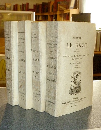 Histoire de Gil Blas de Santillane (4 volumes)