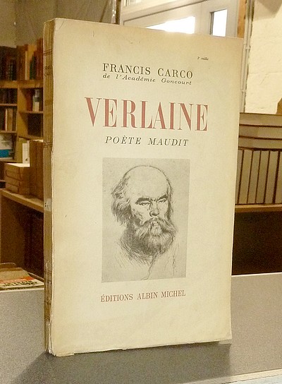livre ancien - Verlaine, Poète maudit - Carco, Francis