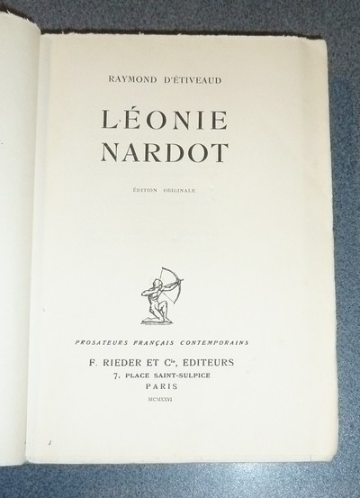 Léonie Nardot (édition originale)