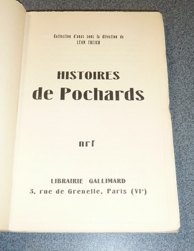 Histoires de Pochards