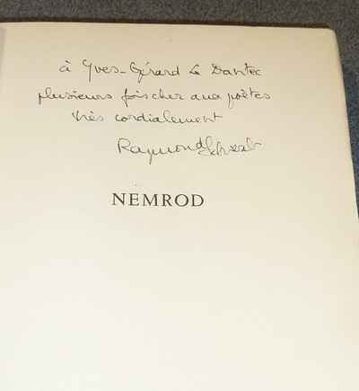 Nemrod, Poème (édition originale avec dédicace)