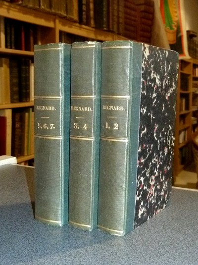 Oeuvres complètes de Regnard (7 tomes en 3 volumes)