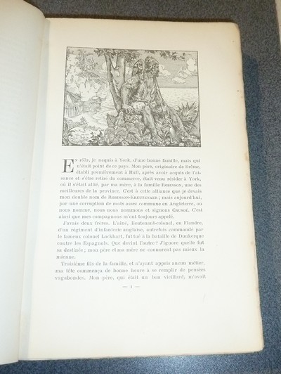 La vie et les aventures étranges & surprenantes de Robinson Crusoé (2 volumes)