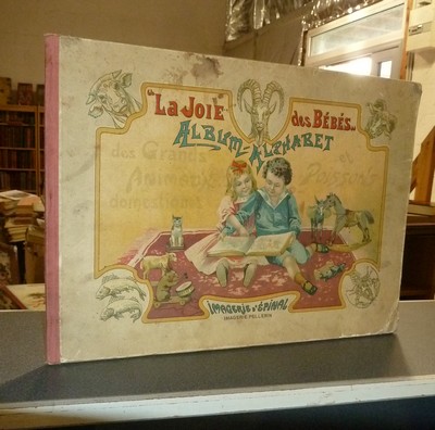livre ancien - « La joie des Bébés ». Album alphabet des Grands Animaux domestiques et Poissons - 