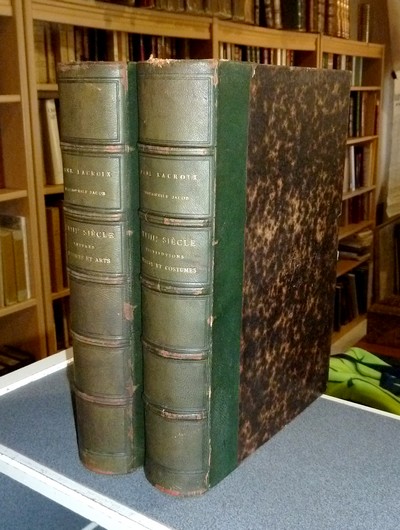 XVIII Siècle, France 1700-1789 (2 volumes in 4). Institutions, Usages et Costumes - Lettres, Sciences et Arts