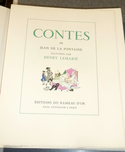 Contes de Jean de La Fontaine (en 2 volumes)