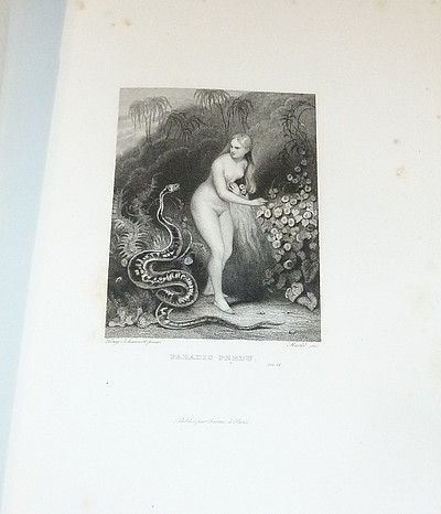 Album de gravures comprenant Portraits et vignettes pour les Oeuvres de Delisle & Chateaubriant