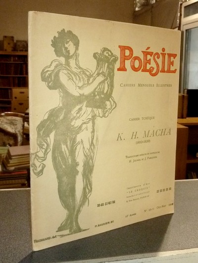 Poésie, Cahiers mensuels illustrés. Cahier Tchèque - K. H. Macha (1810-1836)
