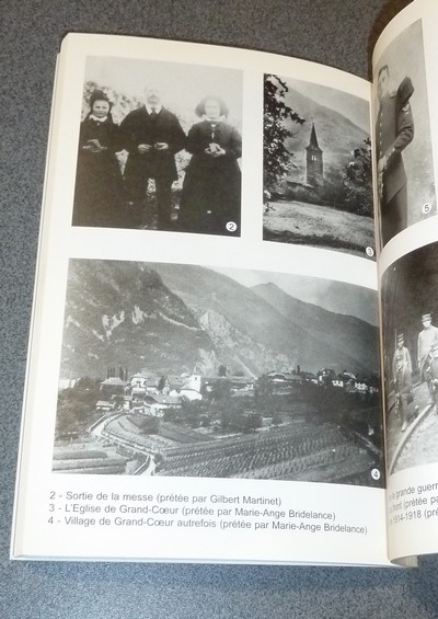 Enfants de Grand-Coeur au début du vingtième siècle, par les élèves de Grand-Coeur (Savoie), Mars 2002