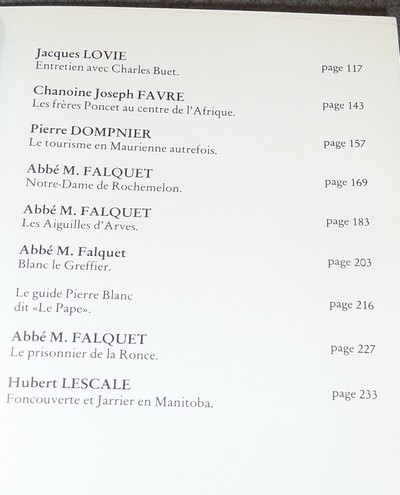 Société d'Histoire et d'Archéologie de Maurienne - Tome XXI, 1984