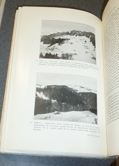 Les Alpes Occidentales. Tome deuxième, première partie et seconde partie. Les cluses préalpines et le sillon alpin (2 volumes)