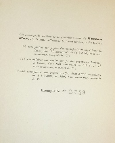 Bergsonisme et Métaphysique (Jacques Maritain). Le roseau d'or, oeuvres et chroniques, N° 6. Borne, Gouhier, Sabon, Wust, Érèbe, Ghika, Rainer Maria Rilke