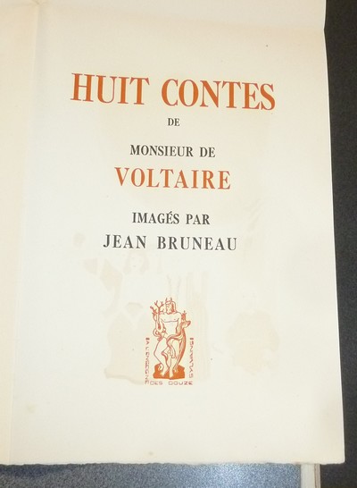 Huit Contes de Monsieur de Voltaire (avec suite)