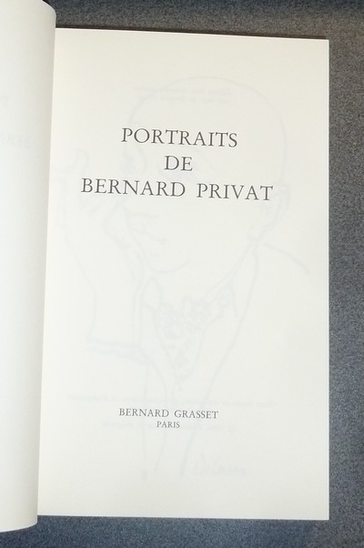 Portraits de Bernard Privat