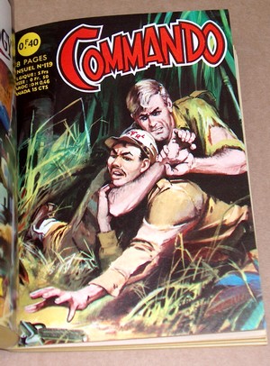 Commando Recueil N° 416 : numéros 118, 119, 120, 121 et un numéro « Spécial 132 pages »