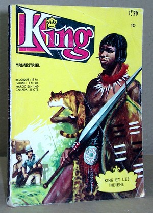 King (Arédit - 1re série) N° 10 - King et les indiens