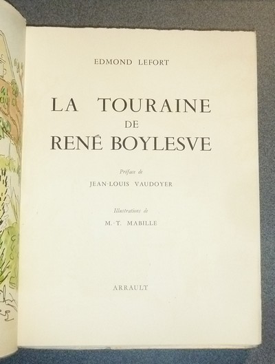 La Touraine de René Boylesve