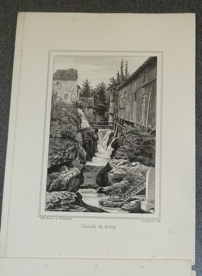 Souvenir d'Aix-les-Bains et de ses environs (13 lithographies)
