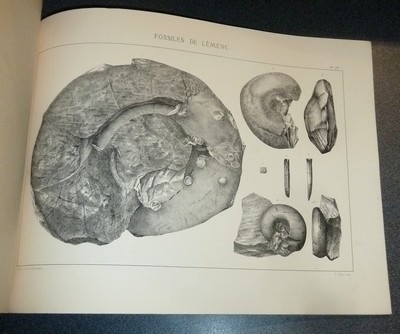 Description géologique et paléontologique de la colline de Lémenc sur Chambéry. Atlas (1875) auquel est joint : La nouvelle description, Atlas (1887)