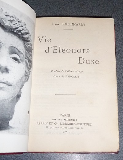 Vie d'Eleonora Duse