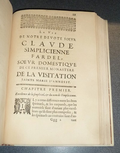 Les vies de VII Religieuses de l'Ordre de la Visitation Sainte Marie, écrites et dédiées à Madame la Princesse Chisi (1659)