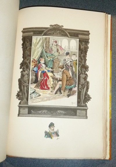 La Princesse de Clèves (Exemplaire sur Japon avec 2 états des illustrations, reliure signée)
