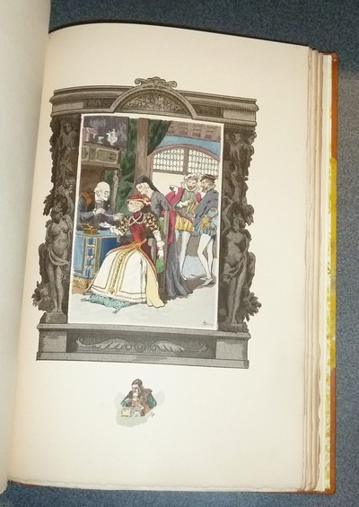 La Princesse de Clèves (Exemplaire sur Japon avec 2 états des illustrations, reliure signée)