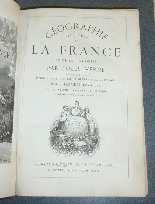 Géographie de la France et de ses colonies, précédée d'une Etude sur la géographie générale de la France