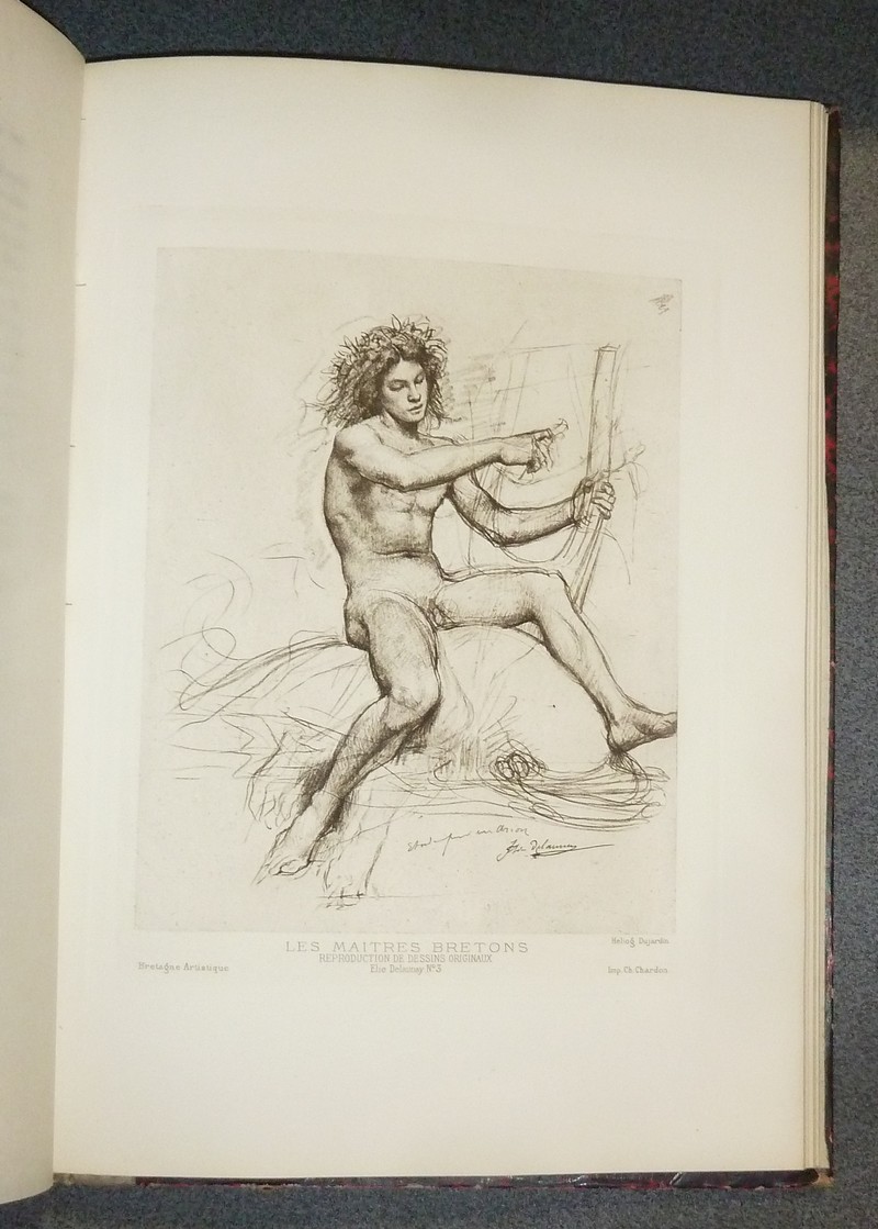 La Bretagne artistique, pittoresque & littéraire (2 volumes) Première année (de juillet à décembre 1880 - de janvier à juin 1881)