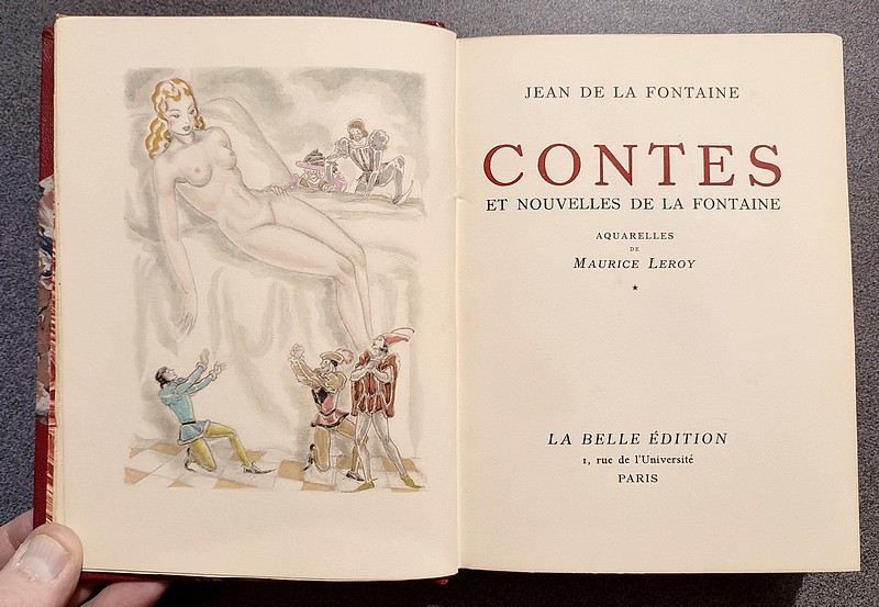 Contes et Nouvelles de Jean de La Fontaine (2 volumes)