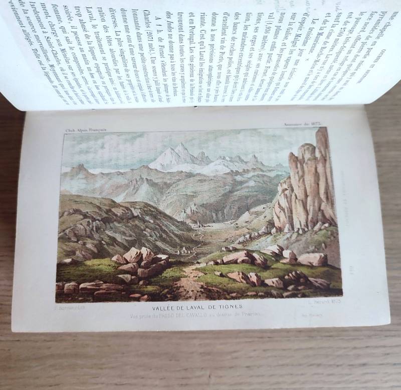 Annuaire du Club Alpin français. Deuxième année 1875