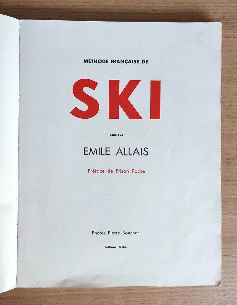 Méthode française de Ski technique Émile Allais