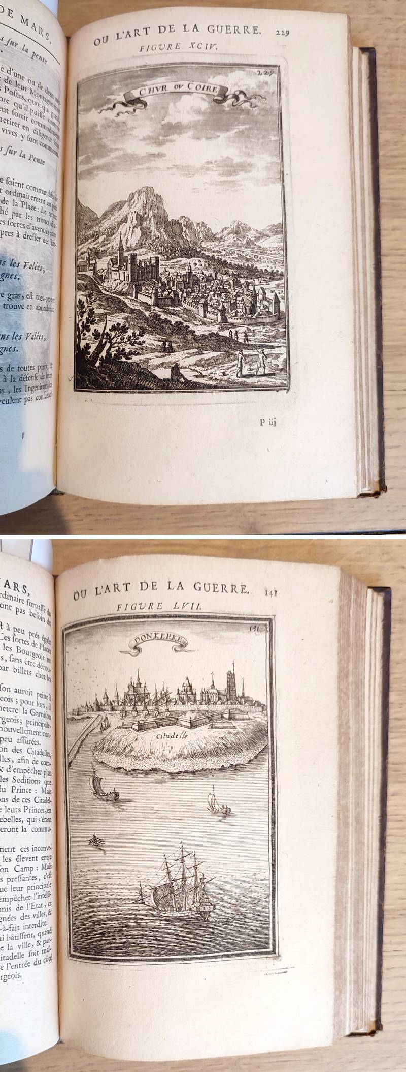 Les Travaux de Mars ou l'Art de la Guerre (3 volumes, 418 eaux-fortes dont 3 frontispices et 2 portraits)
