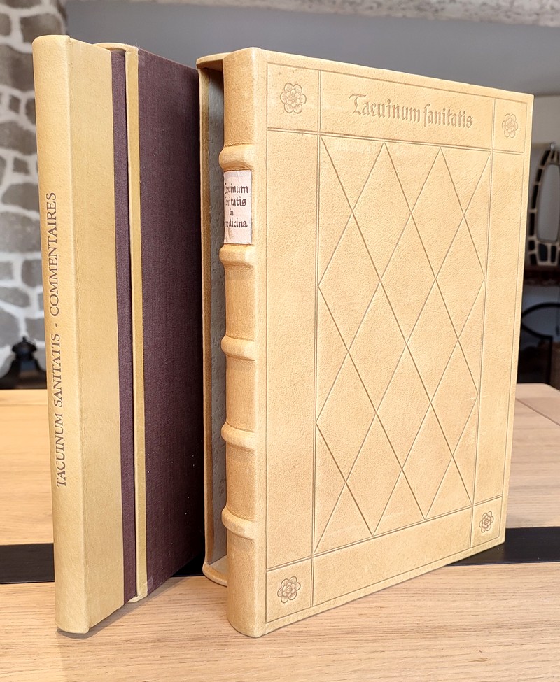 Tacuinum Sanitatis ou livre de la santé (2 volumes) Fac-similé du Codex Vindobonensis séries Nova 2644 conservé à la bibliothèque nationale...