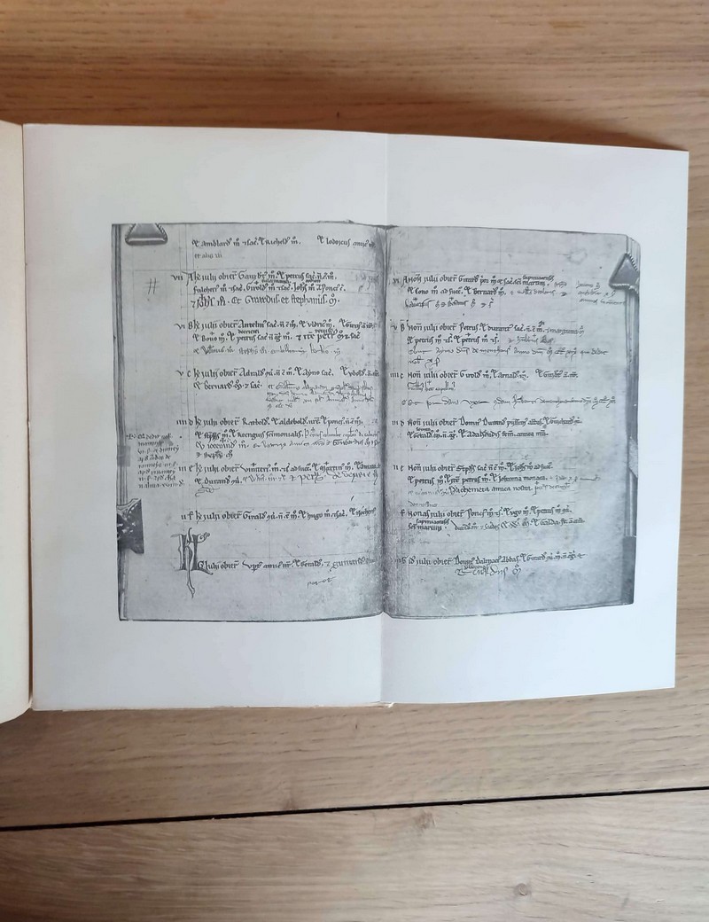 Le Nécrologe de l'Abbaye de Talloires publié d'après le manuscrit inédit conservé au Musée Britannique