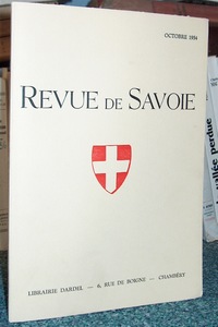 25 - Revue de Savoie, octobre 1954, n° 1 1954-1955