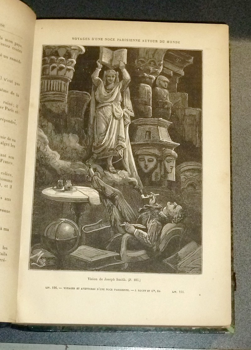 Voyages et aventures d'une noce parisienne autour du monde (2 volumes et 1640 pages)