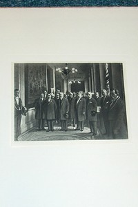 Ville de Paris. Réception à l'Hotel de Ville le 14 juillet 1918 des Ambassadeurs et Ministres des Puissances alliés