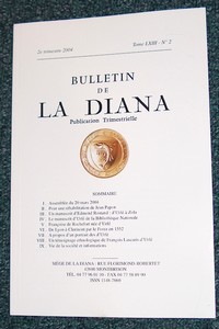 Bulletin de la Diana Tome LXIII n° 2 - 2004